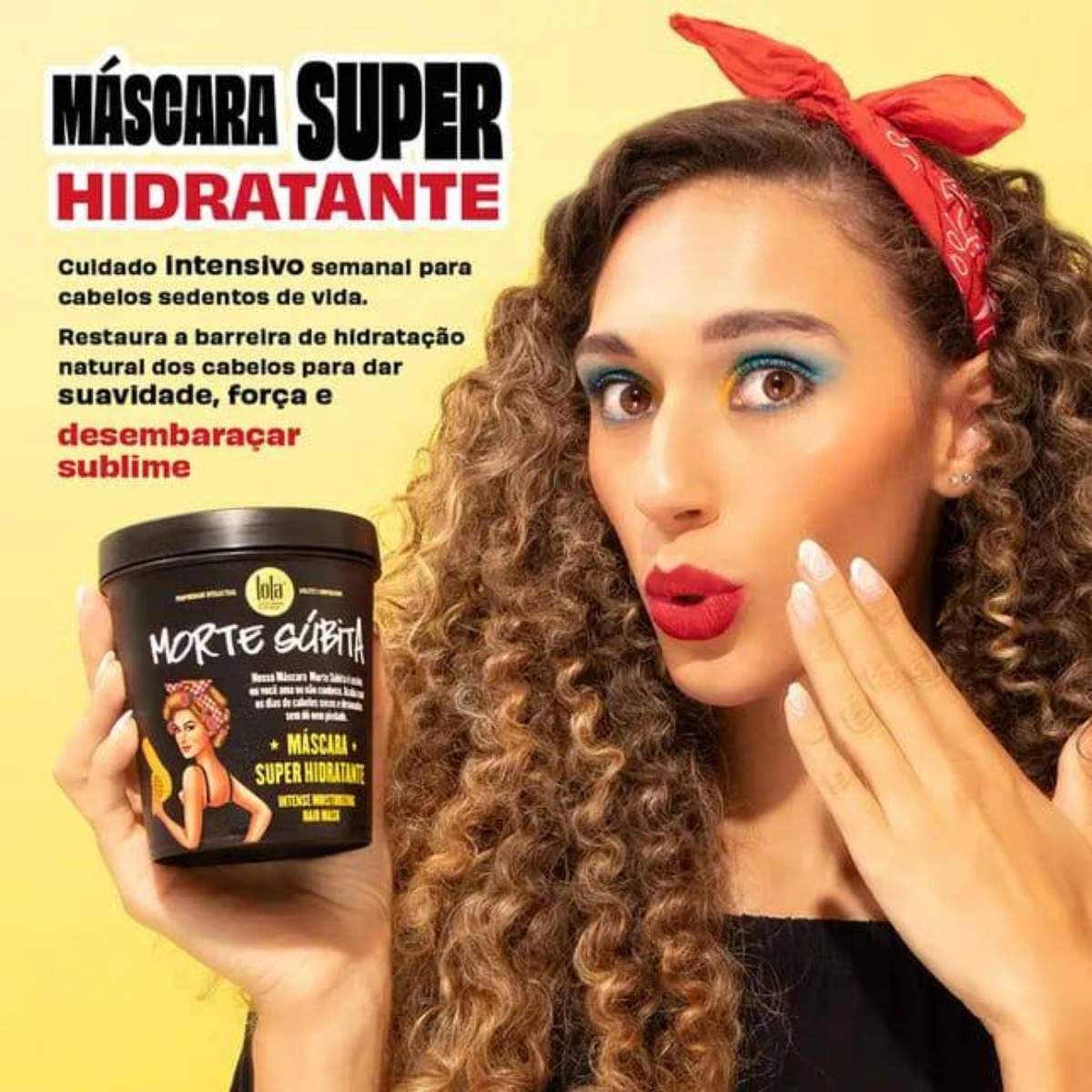 Lola Cosmetics Morte Súbita Mascarilla para el cabello Súper Hidratante de uso diario en Medellín Antioquia Colombia. Compra en onlineshoppingcenterg.